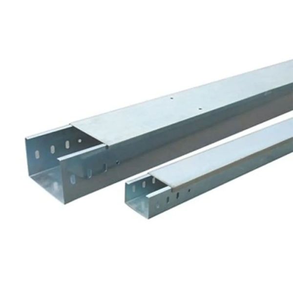 Smooth Edge Fire Resistant Cable Tray Corrosion Resist Galvanized Cable Trunking