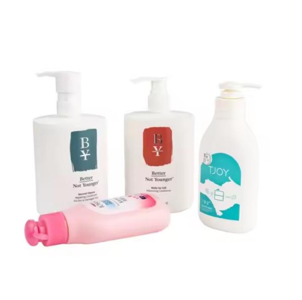 OEM PET Hand Sanitizer Pump Spray Bottle Screen Printing 245ml 250ml 300ml (MC-413)