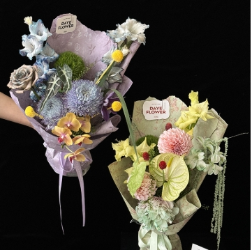 Bamboo Butterfly Ancient Style DIY Flower Arrangement Flower Packaging Paper