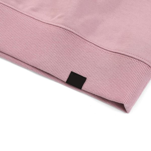 Fleece Fabric Plain Crew Neck Sweatshirt Unisex Long Sleeve Jumper Pullover