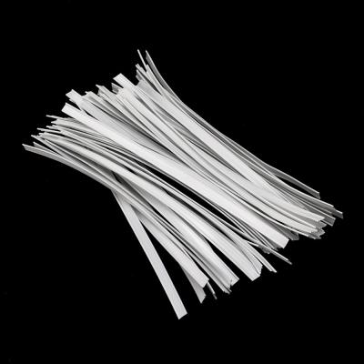 Flat Shape Face Mask Materials Single Core / Double Core Plastic Nose Clip Wire