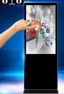 50 49 inch standing vertical self service kiosk PC capacitive touchscreen Android/Win11/Linux OS with wireless WIFI 4G network