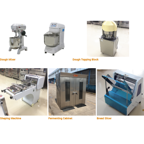 Gas/Electric/Diesel Powered 16 32 Trays Baking Oven for Soft Cookie Baking Equipment