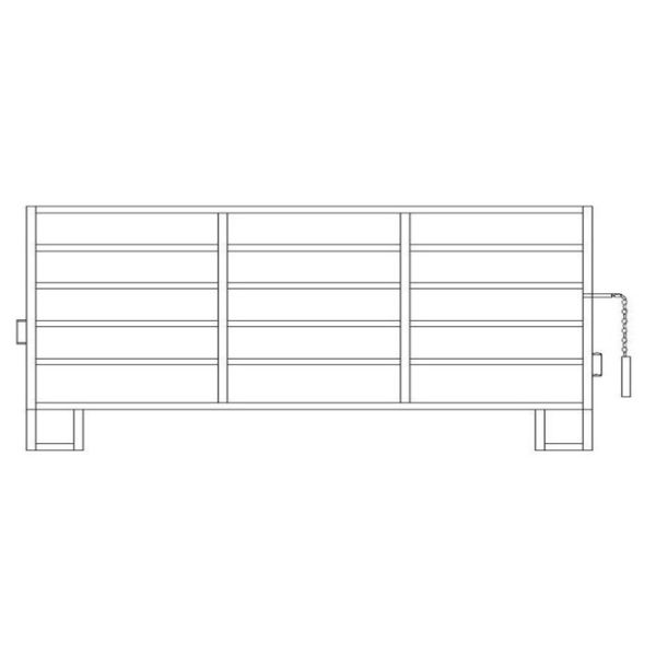 Гальванизированные панели загона металла дворов лошади ног петли круглые/панели скотоводческого хозяйства