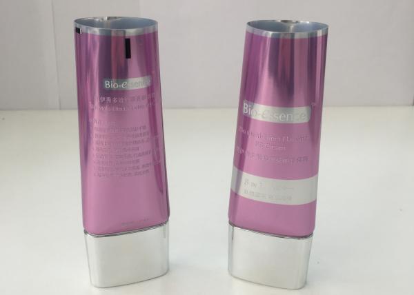 Coating Aluminum Laminated Flat Oval Tube ,Cosmetic Tubes For BB Cream