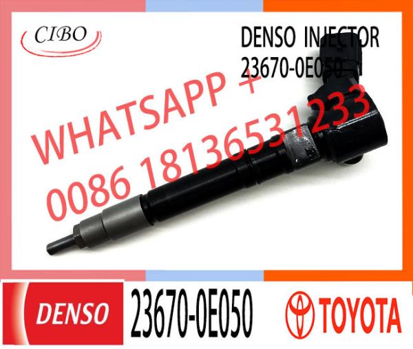 Reman Fuel Injectors 23670-11040 23670-0E090 23670-19065 23670-0E050 for Toyota 2GD-FTV Hilux Diesel Engine