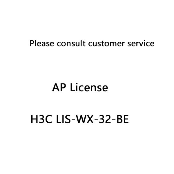 Licence de gestion de point d'accès sans fil H3c Lis-Wx-32-Be pour point d'accès sans fil H3c haute performance
