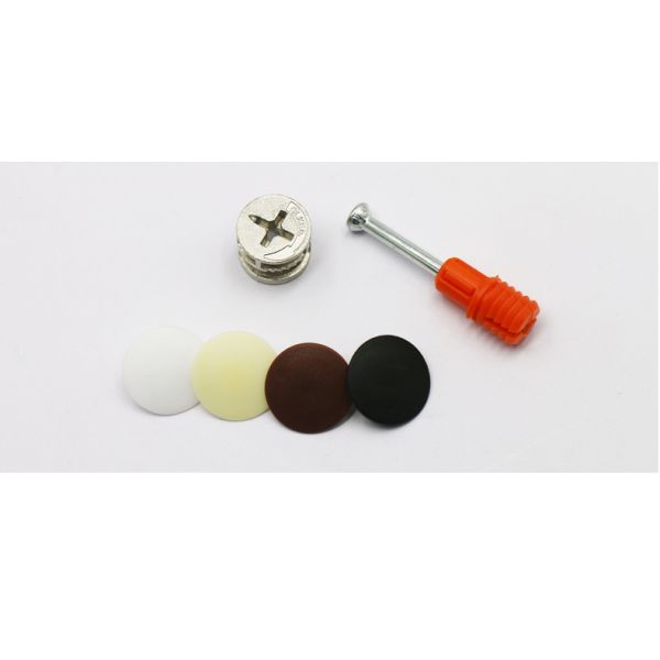 Modern Design Furniture Connecting Accessories 2 in 1 Cam Lock Mini Fix Fasteners for Furniture