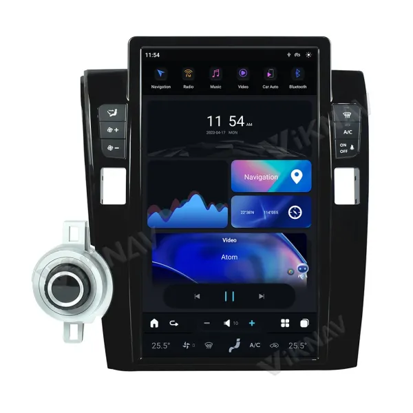 13.6 дюймовый Android авто стерео Для 2007-2013 Toyota Tundra навигация GPS мультимедийный DVD-плеер беспроводной Carplay 4G