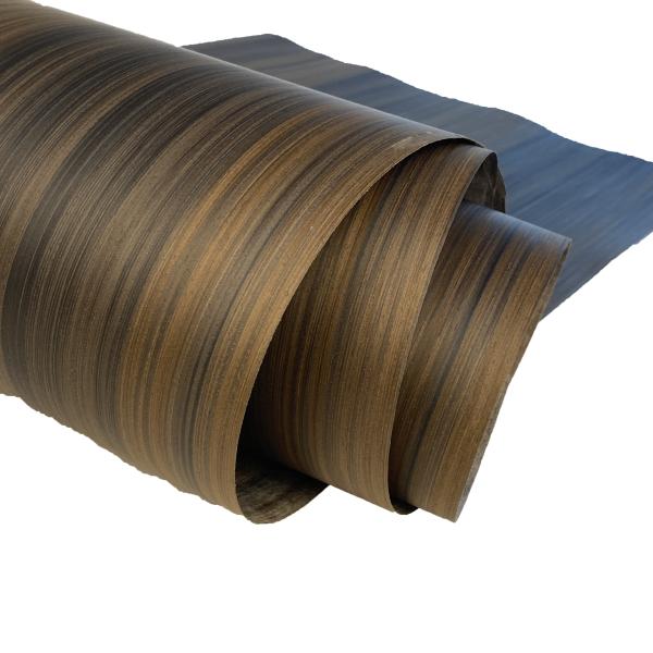 Natural Solid Engineered Wood Veneer Smoked Eucalyptus Wood Veneer for Decorating Panel Furniture