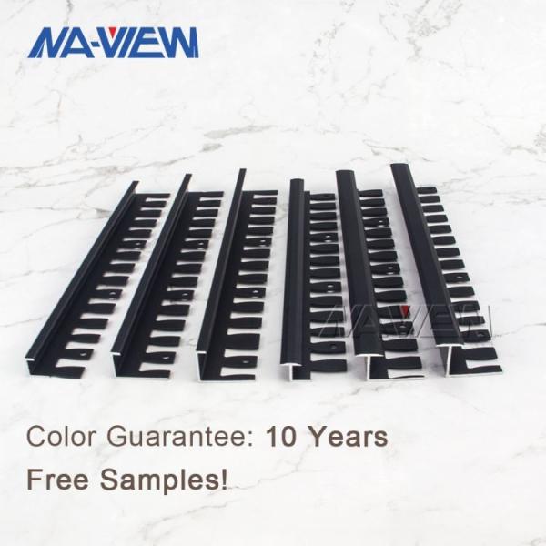 Decorative Ceramic Bathroom Bath Metal Tile Edging 2.7m Length