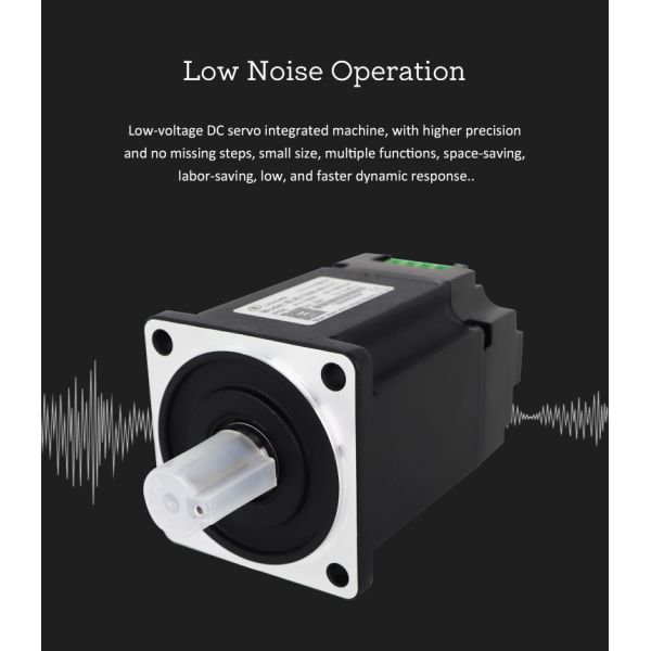 Lichuan Integrated Servo Motors Driver Pulse/RS485/CANopen Control 750W 2.4N.m DC48V 20/25A 3000RPM IP65