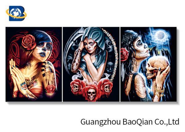 3d Stereograph Printing / Pictures , Lenticular Famous Figure 3d Picture Of Beautiful Girl