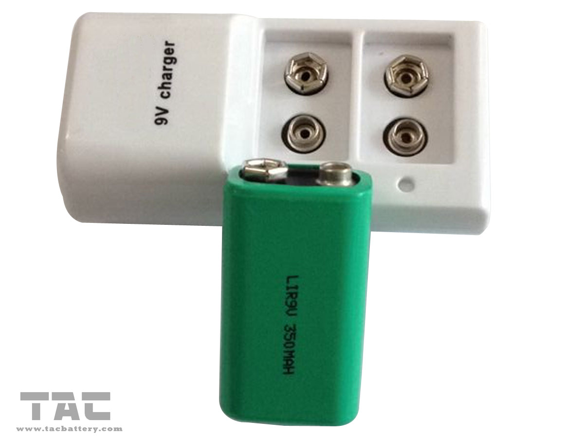 батарея 350mAh перезаряжаемые иона лития 9V цилиндрическая для электронной аппаратуры