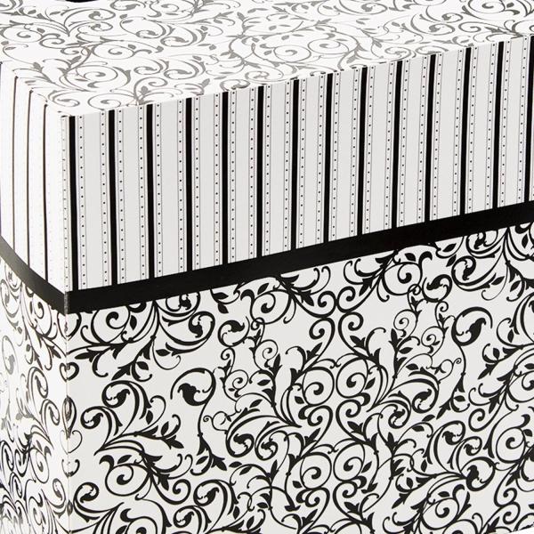 Simple Pattern  Customized Size Cardboard Storage Boxes