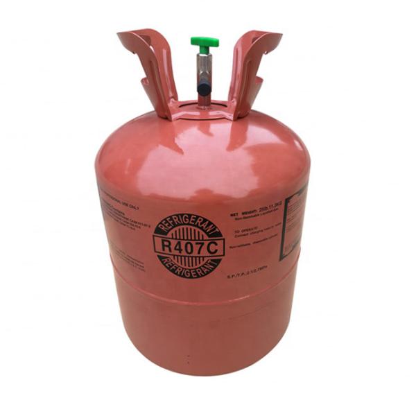 R407C Refrigerant Gas Cylinders Colorless 1700 GWP Non ODP
