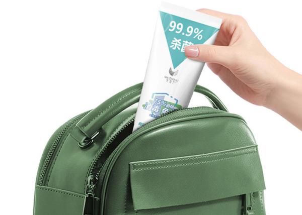 MSDS Tattoo Accessories 80ml Anti Bacterial Portable Pocket Alcohol Hand Sanitizer Gel