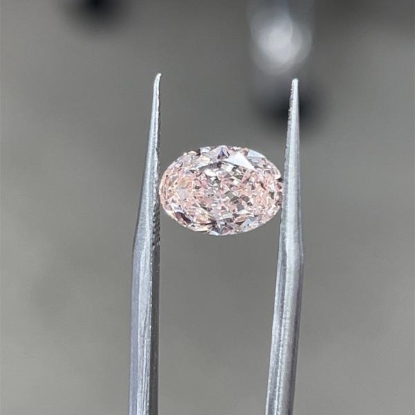 Fantástico Intenso Rosa Diamante Claridade versus 1 diamante Certificado Diamante Solto Diamante Oval solto