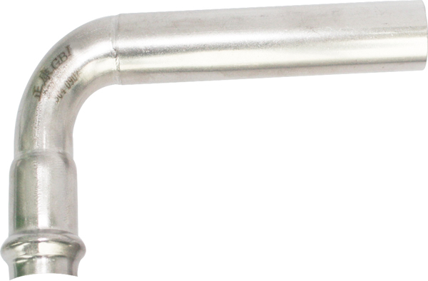 Cold Rolled Ss Press Fit Fittings High Precision With Plain End Pipeline