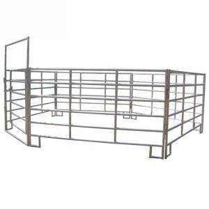 1.0mm Thickness Horse Panel Fence Low Carbon Iron Wire Round Tube Fence