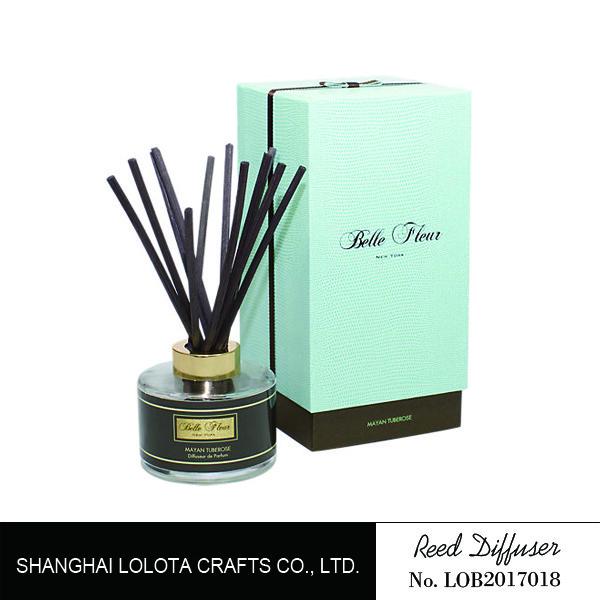 Luxury Decoration Home Aroma Fragrance Diffuser Round Bottle SGS Approval