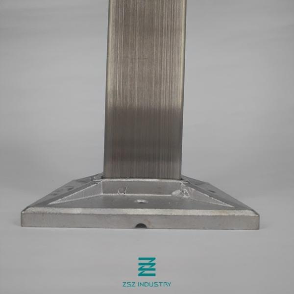 Corrosion Resistance Metal Railing Posts Stainless Steel Stair Balustrade