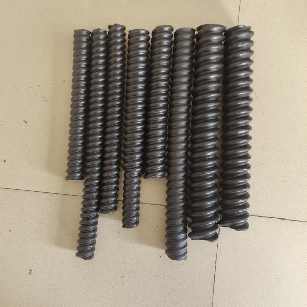 PE PP HDPE Carbon Spiral Pipe Machine With 380V 50HZ Power Supply