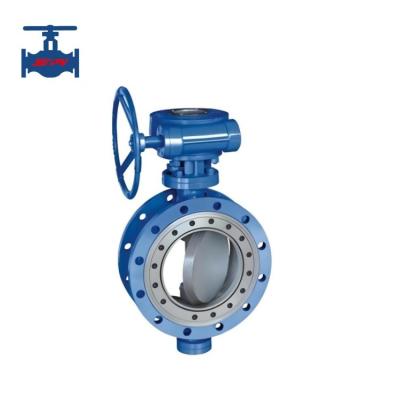 Tri-Eccentric Metal Hard-Sealed Butterfly Valve for Water Oil Steam