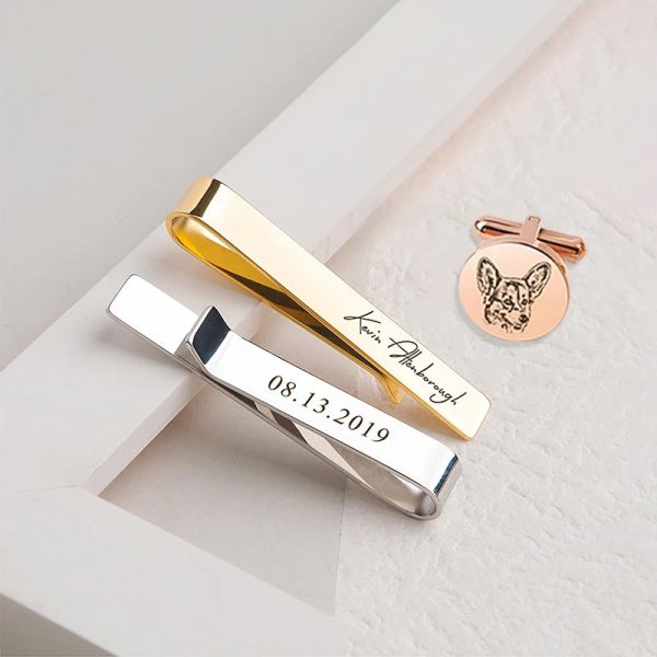 Нержавеющая сталь галстук шнур тонкий галстук клип шнур латунь галстук клип манжеты галстук клип