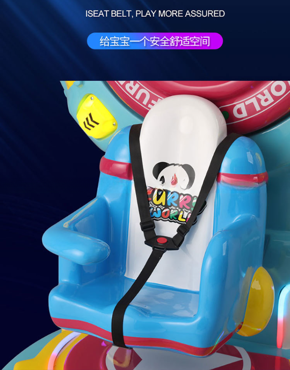 Dreamland coin operated fiberglass kids game machine children paradise park Ferris wheel kiddie rides