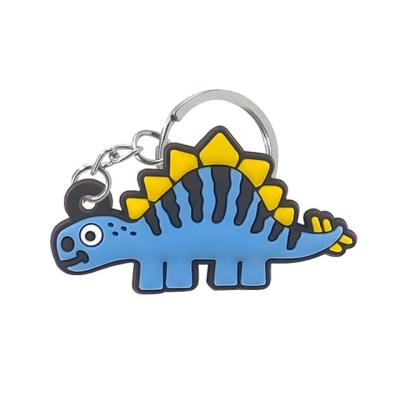 Promotion Rubber Logo Keychain Flexible Double Sided Custom Keychain