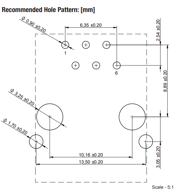 615006143421 Through Hole Modular Jack 6 Positions 6 Contacts