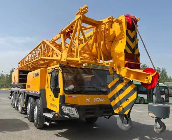 100T XCMG QY100K1 Used Truck Crane Safe Operation With U Shaped Boom