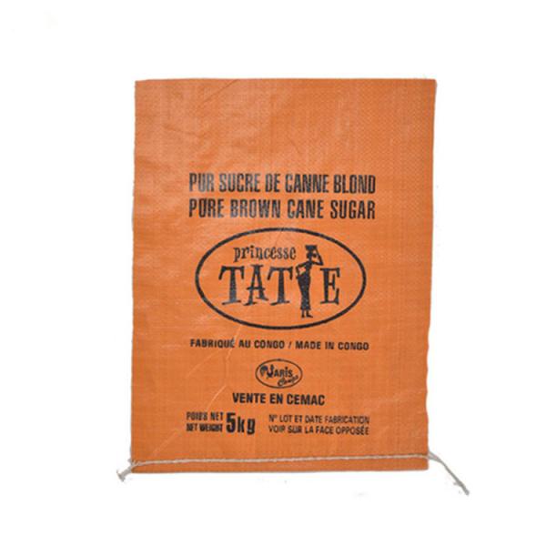 Food Grade PP Woven Bags 50kgs 25kgs With Single Fold / Double Folds Bottom