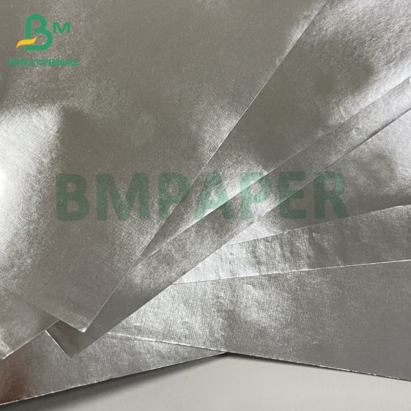 Impression d'étiquettes de bière 70 gm 80 gm rouleau de papier métallique imperméable