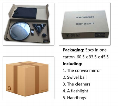 Alumium Handle Under Vehicle Search Mirror Acrylic Outdoor Painting Rods