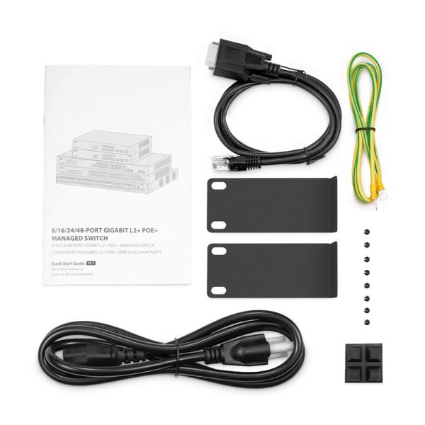 Comelink 8-Port Gigabit Ethernet L2+ PoE+ Switch, 8 x PoE+ Ports 130W, with 2 x 1Gb SFP, Fanless