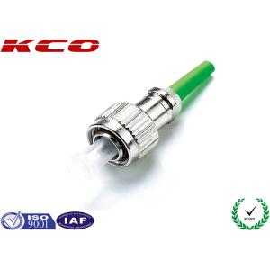 Duplex Fiber Optic Connectors FC / APC Type Flame Retardant Boot For Optics Fiber Cable