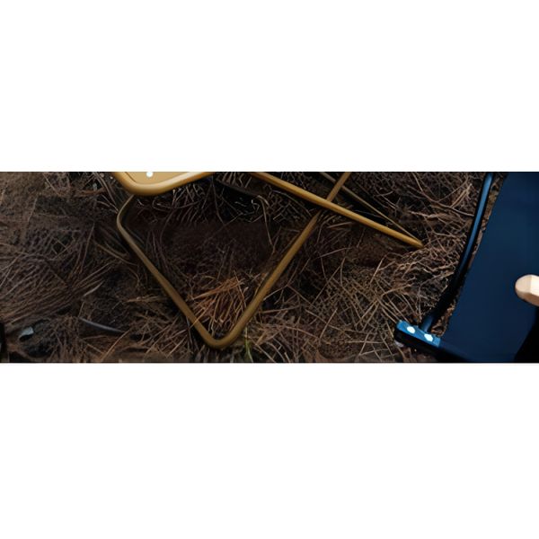 Mesa de camping portátil de aluminio 82x62cm plegable, carga 30kg