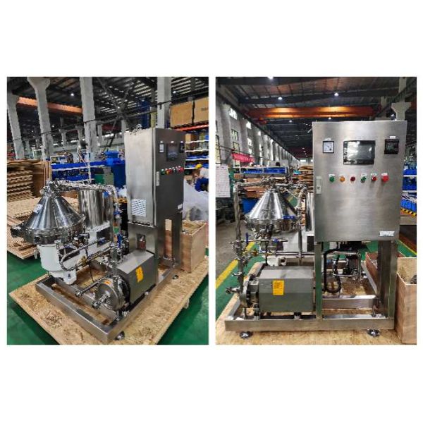 La pila de disco de la levadura de la cerveza de la limpieza de uno mismo centrifuga el separador para la clarificación