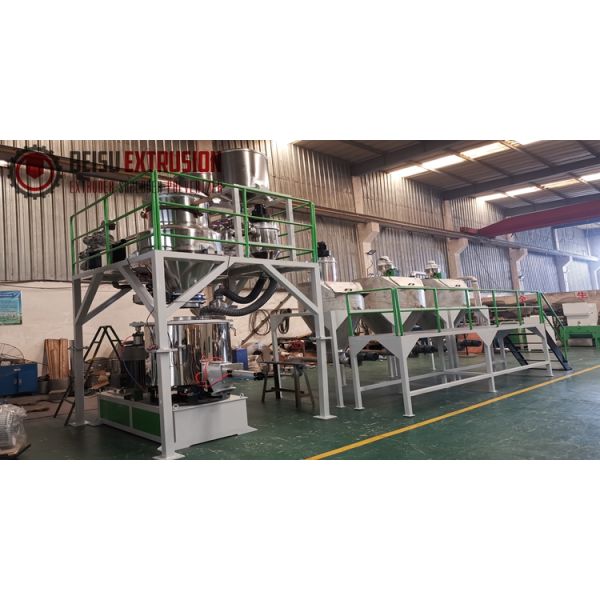 Полностью автоматическая машина смесителя Pvc 2000kg/h с онлайн дозируя системой