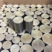 304/316 Substrato de favo de mel de metal de aço inoxidável para conversores catalíticos de automóveis (600 CPSI)