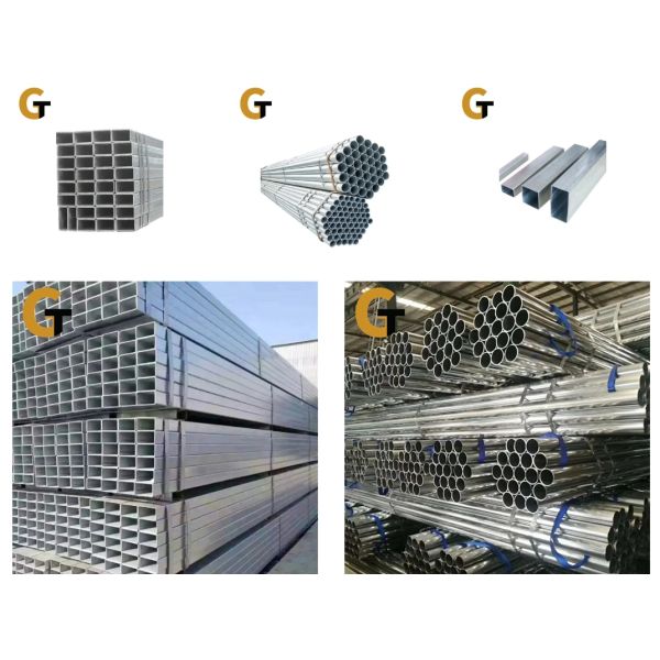 Bs 1387 A53 8 Inch Schedule 40 Galvanized Steel Pipe For Natural Gas