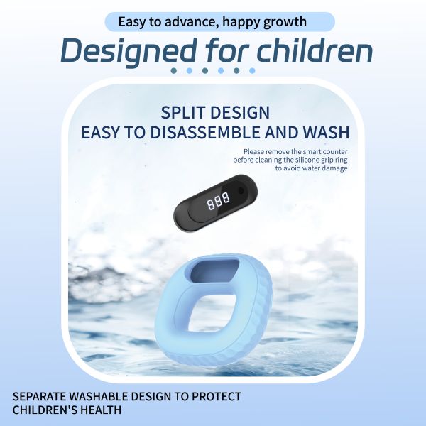 Household Counting Grip Ring Students Practice Hand Strength And Finger Training Fitness Equipment