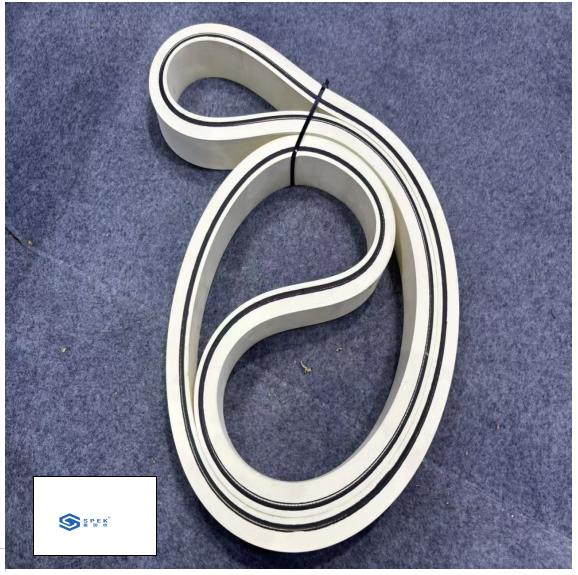 Rubber fish bone separation  Convey belt