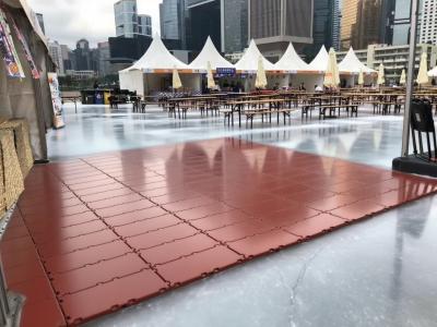 Sports Ice Arena Hockey Protection Flooring Anti Slip Features Graphic Design Solution