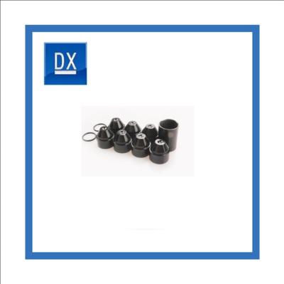 Aluminum 6061 T6 High Precision Machined Parts Black Environmental Protection Paint