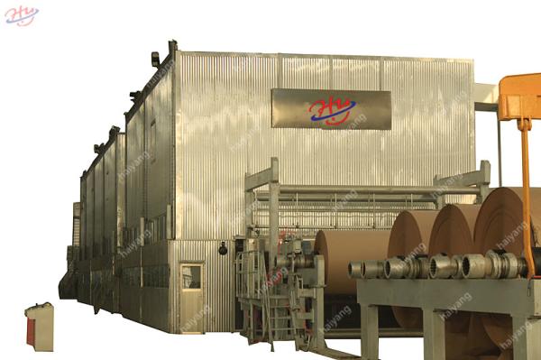 Small Capacity Duplex Paper Board Making Machine 80gsm Jumbo Roll Production Line