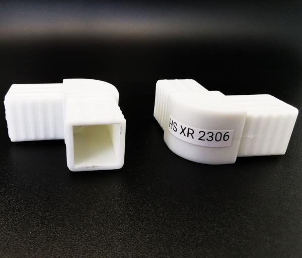 ホワイト 20*20mm アルミプロファイル角関節 ガスケット窓 プラスチック角接続部品