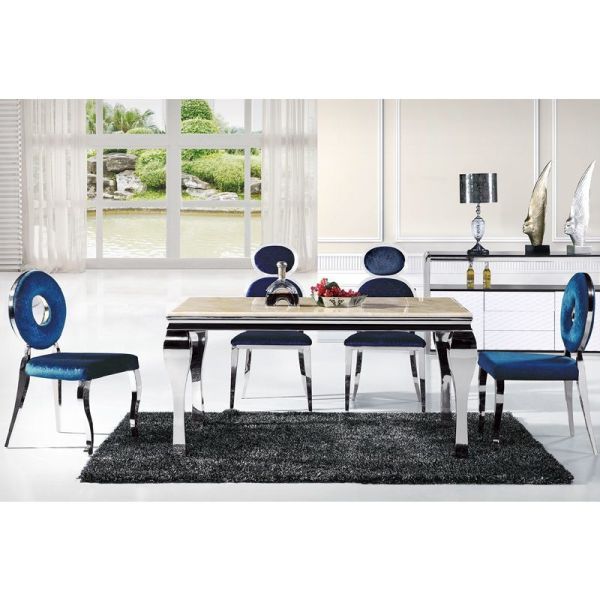 Европейская таблица столовой таблиц банкета 150X90X75 серебряной свадьбы